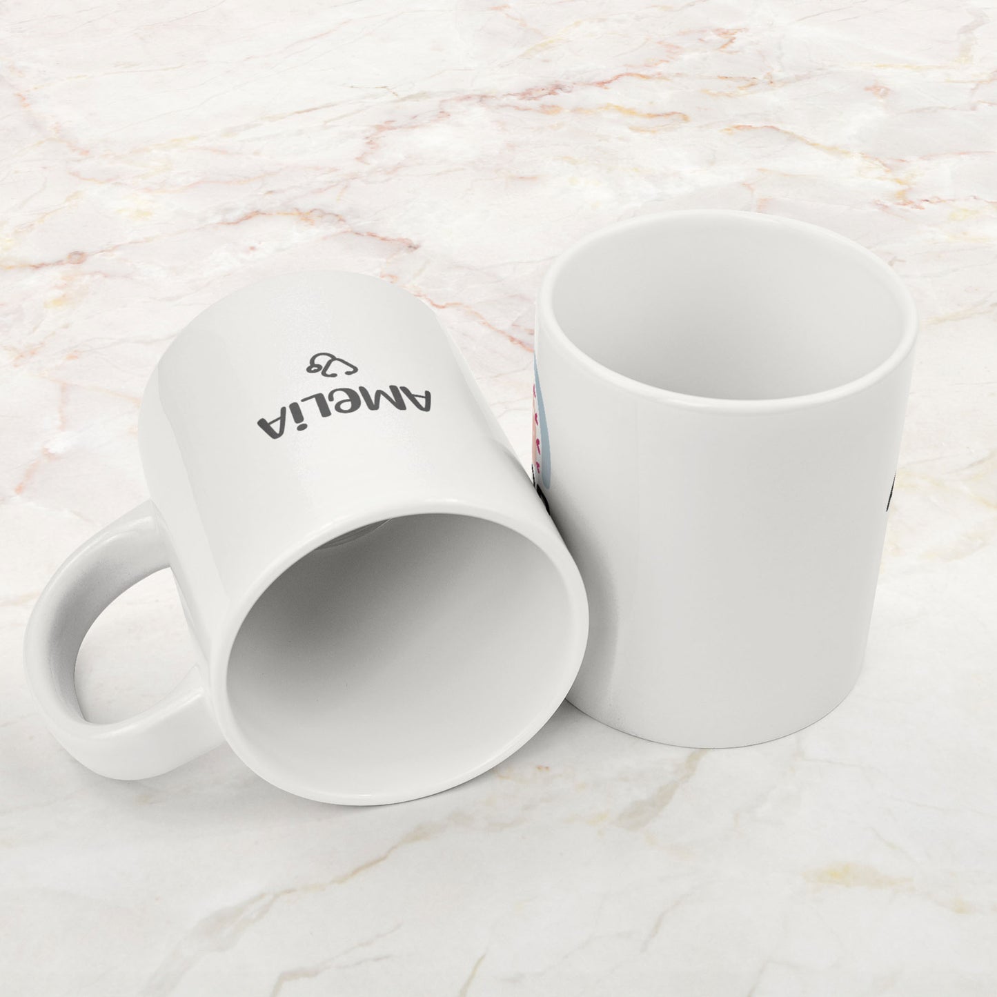 White Ceramic Medical Student Mug with Personalization